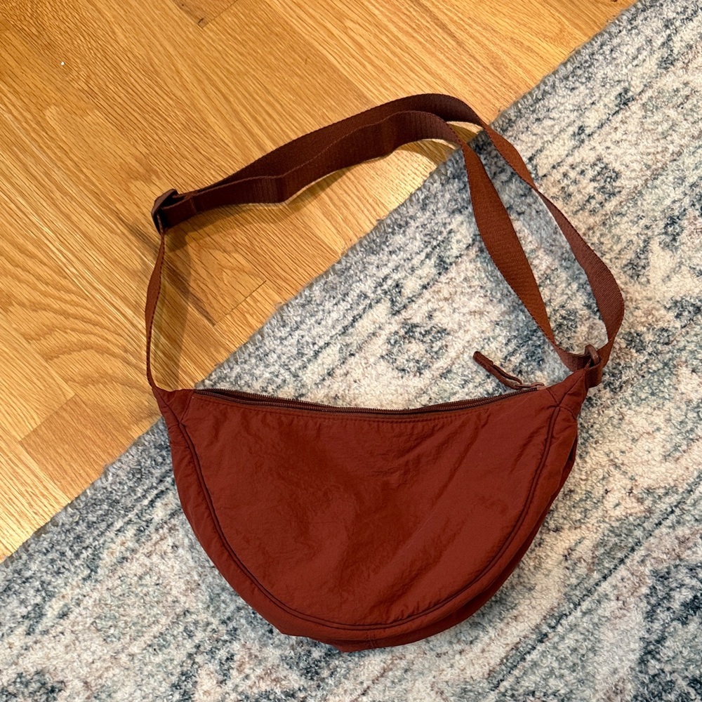 Uniqlo Round Mini Shoulder Bag- Rust